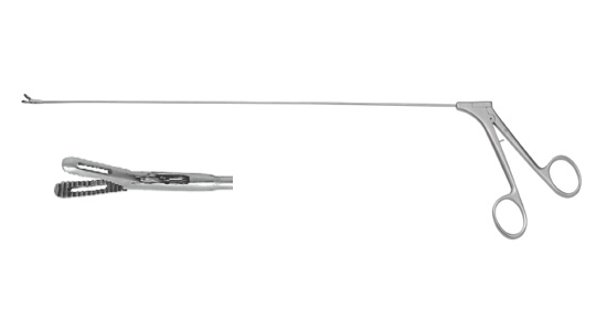 C544氣管異物鉗（花生雙開口）