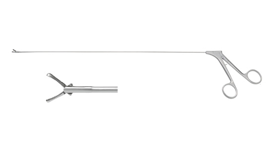 515-2/515-3 氣管異物鉗（花生 雙開口）