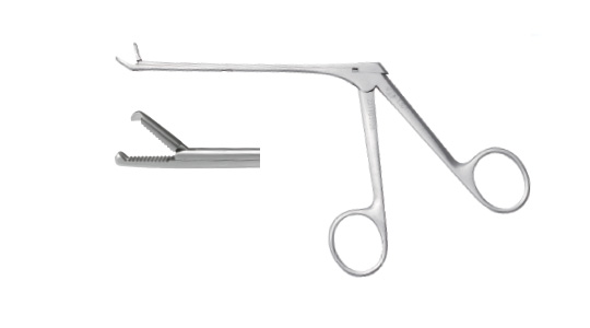 Nasal foreign body forceps (hook kernel)