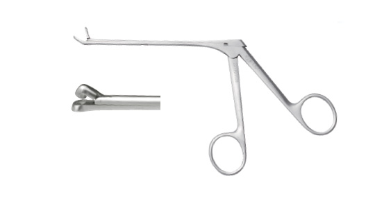 Nasal cutting forceps (straight round mouth