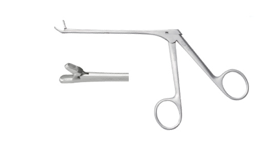 E446-1 sinus bone rongeur (hollow straight cut bite)