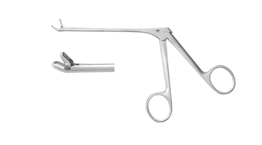 E446-2 sinus bone rongeur (bent 30 degrees, the hollow punch)