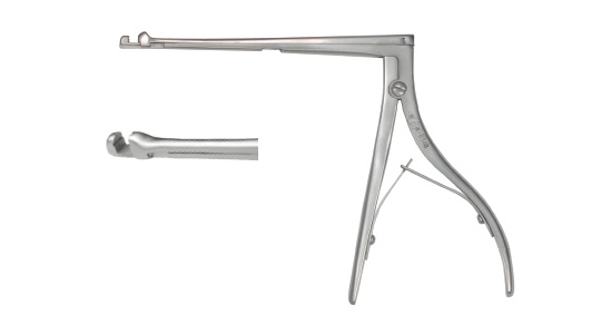 Maxillary sinus forceps (gun-shaped)