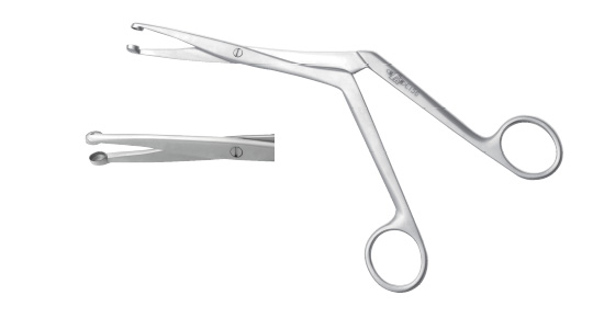 E156 nasal polypus forceps (bowl mouth)