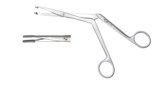 E155 nasal polypus forceps (flat belt tooth)