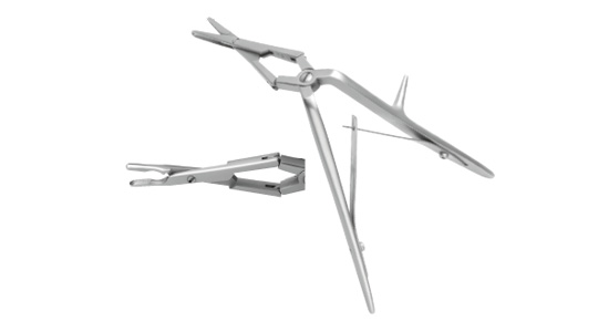 E201 nasal septum bone rongeur (occlusal double joint)