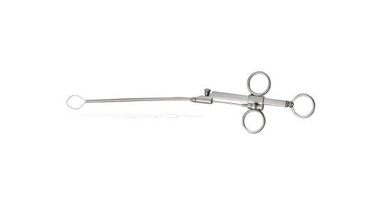 E111 nasal polypus snare (straight or bent double with two heads)