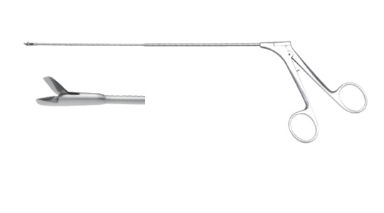H261 laryngeal forceps (large aperture triangle straight)