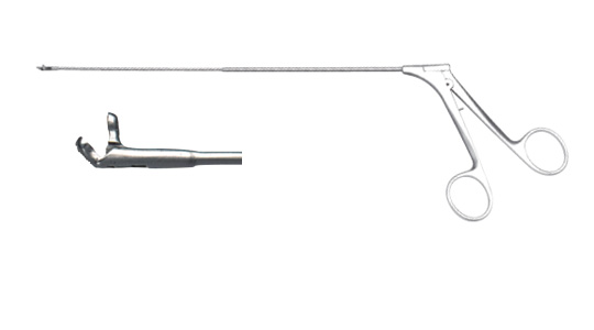 H108 laryngeal forceps (bent on the bowl mouth)