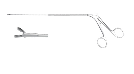 H272 laryngeal forceps (left waist)